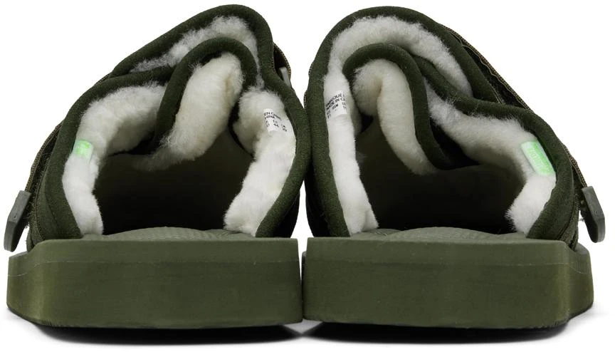 Suicoke Green ZAVO-Mab Sandals 2