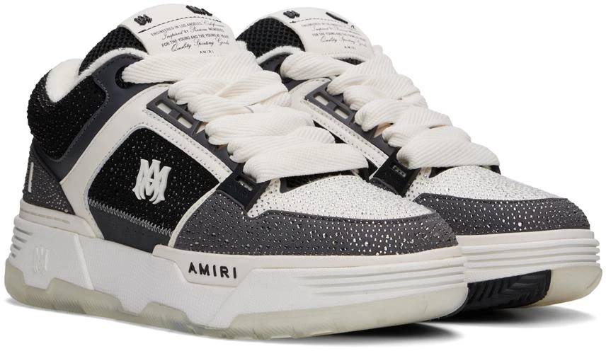 AMIRI Black Crystal MA-1 Sneakers 4