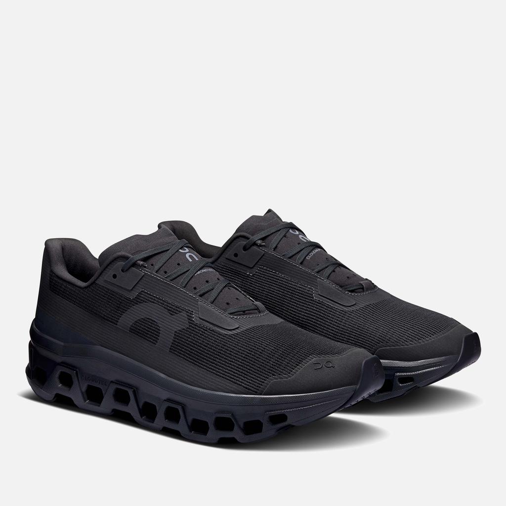 On Men's Cloudmonster Void Running Trainers - Black/Black