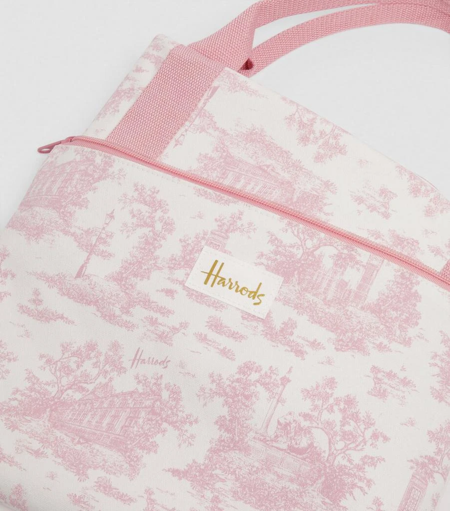 Harrods Toile Foldable Overnight Bag 8