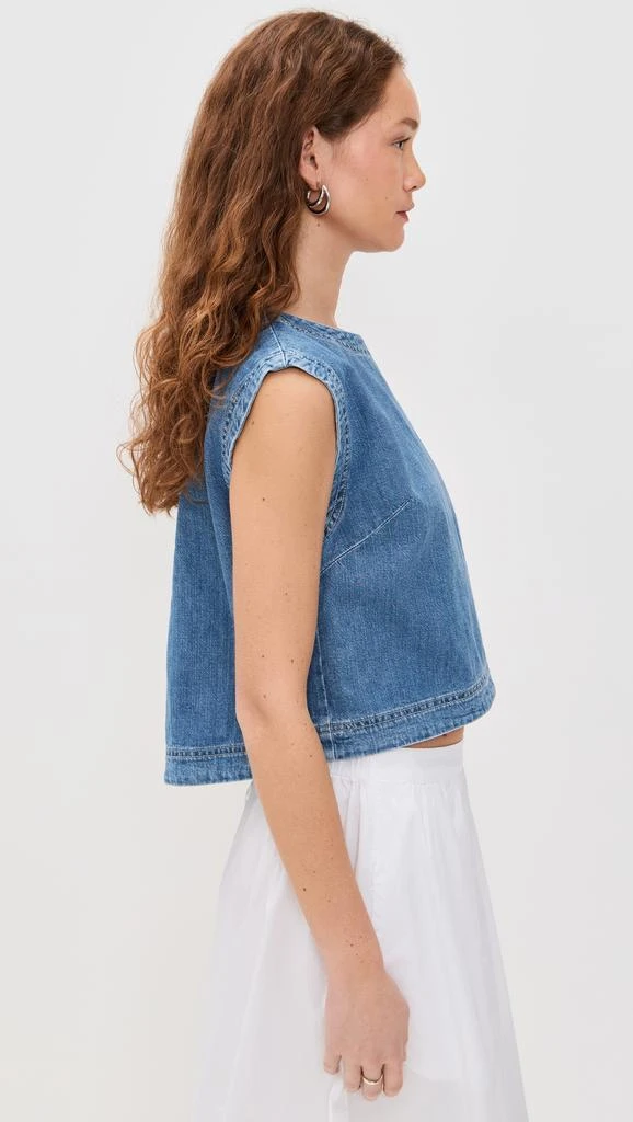 Velvet Loren Denim Top 3