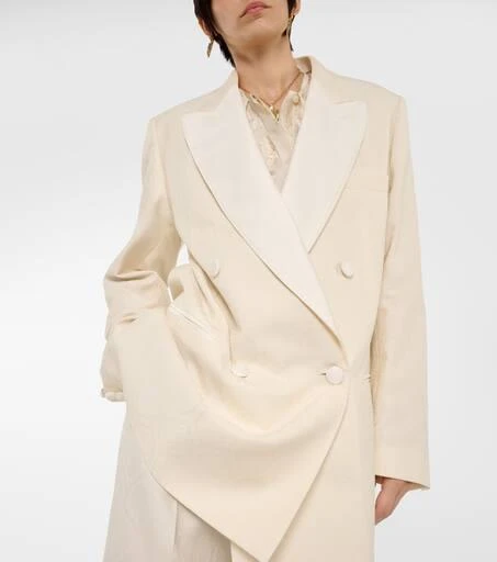 ETRO Floral cotton and wool jacquard blazer 6