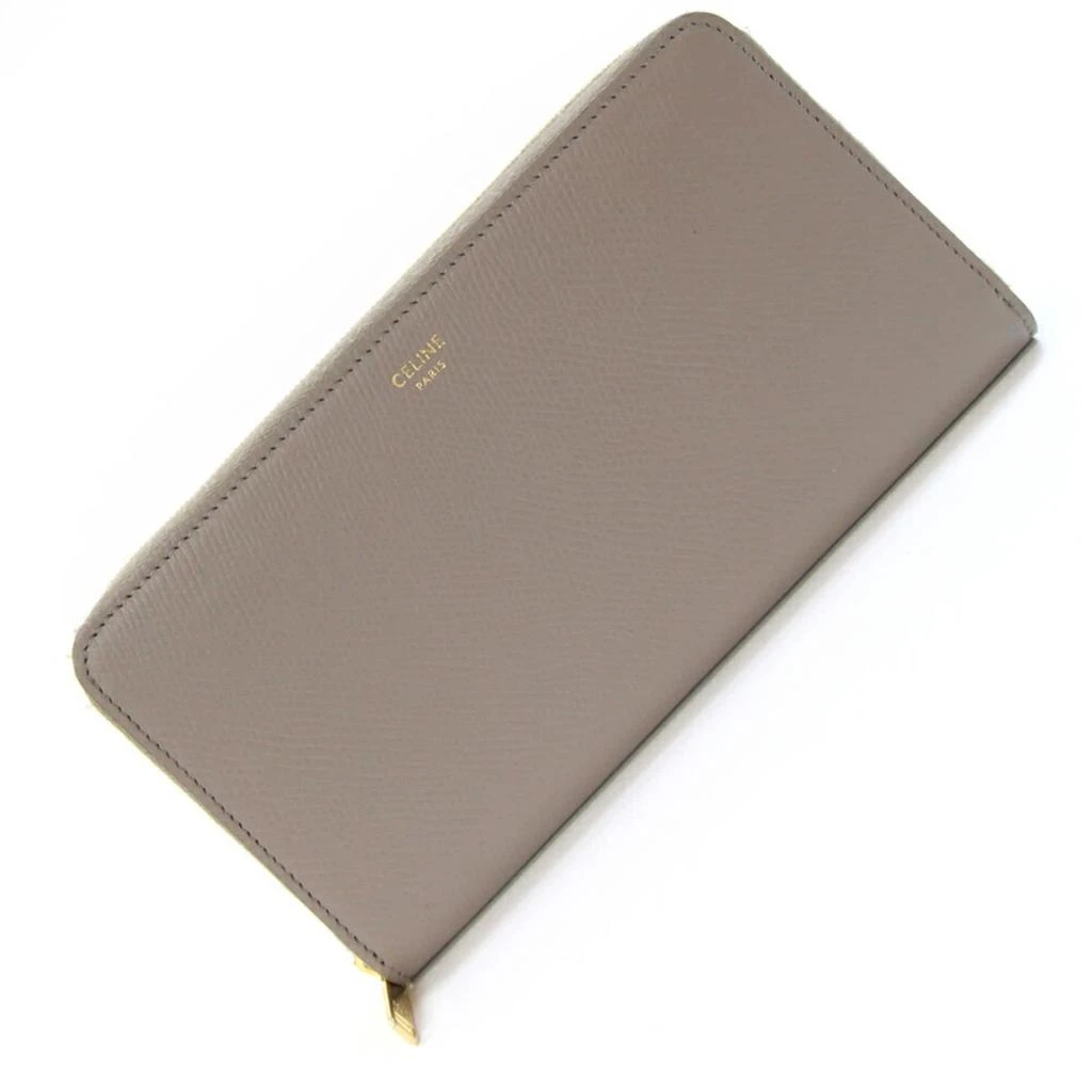 Celine Leather Long Wallet (Bi-Fold) (Pre-Owned)