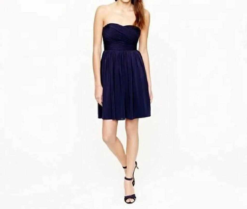 J.Crew - Marbella Newport Dress  On Sale Now with Up to 39% Off | Discover  Exclusive Deals & Savings at BeyondStyle  Authentic J. Crew women > dresses  > mini|3305106262|blue|clothing|dresses|mini|solid|women with