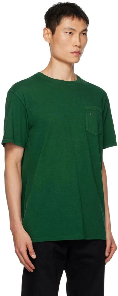 Noah Green Pocket T-Shirt 2