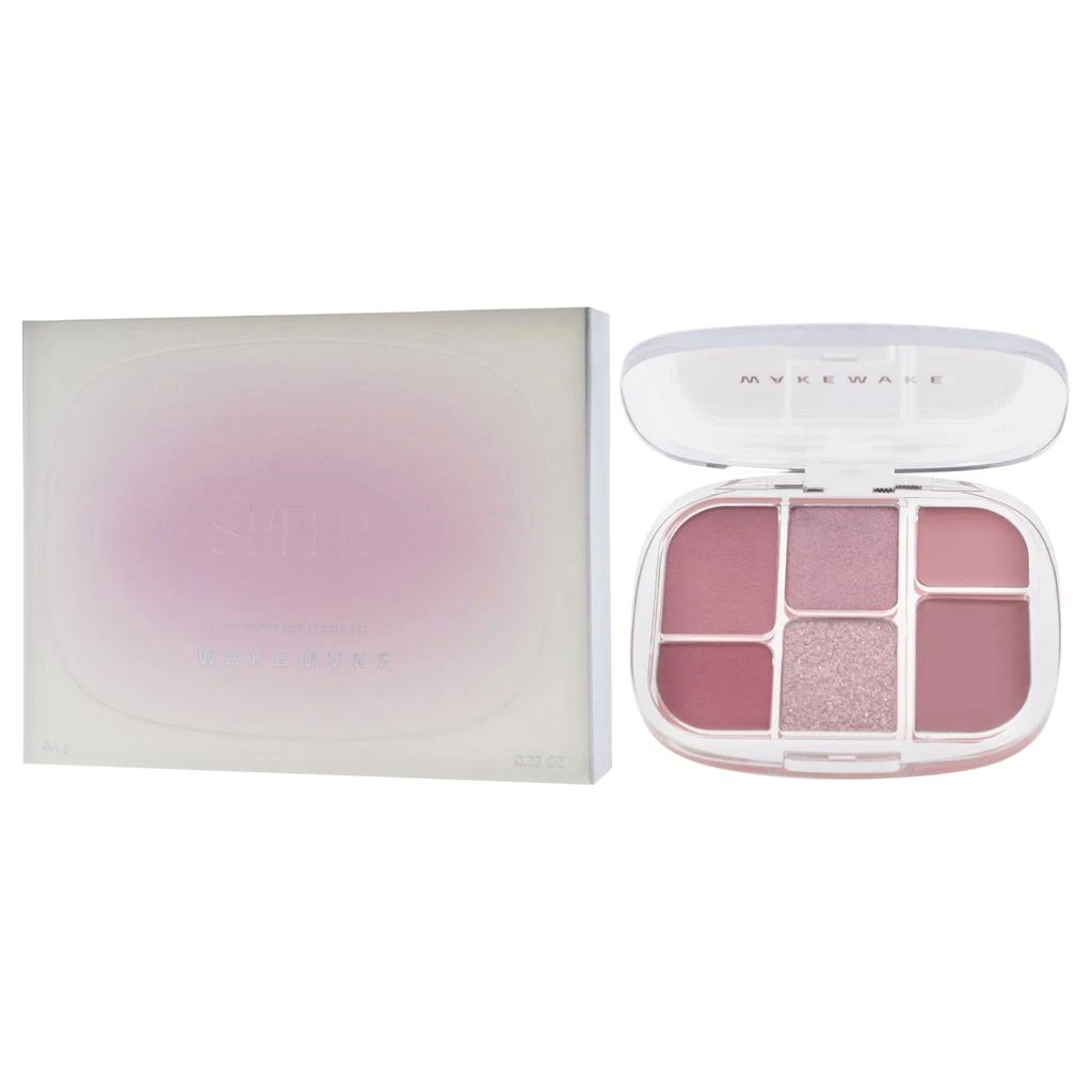 Wakemake Soft Sheer Multi Palette - 03 Lavander Pleasure by  for Women - 0.22 oz Makeup 4