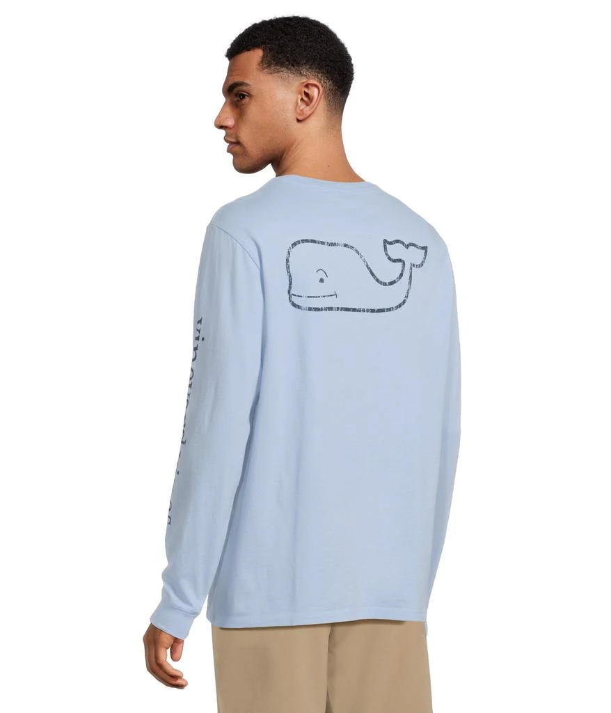 Vineyard Vines Long Sleeve Vintage Whale Pocket T-Shirt 3