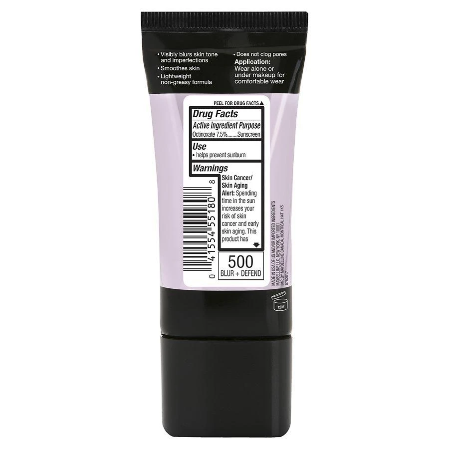 Maybelline Master Prime Primer Makeup SPF 30 3