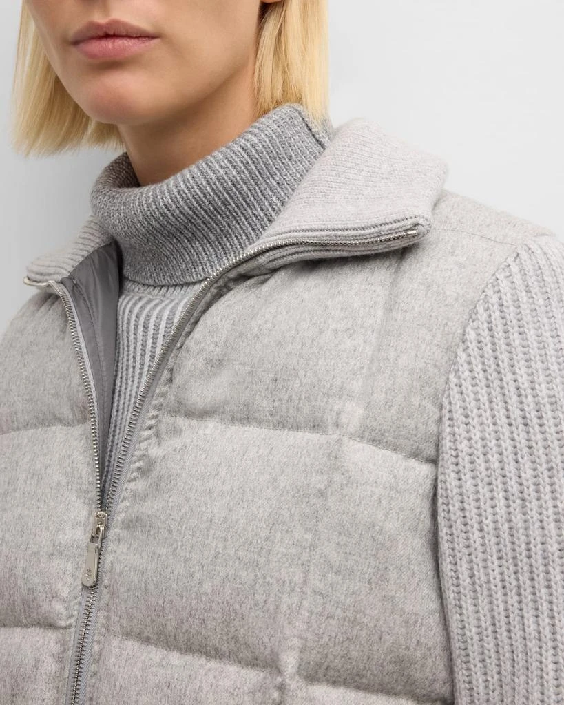 ELEVENTY Padded Stand-Collar Jacket 5