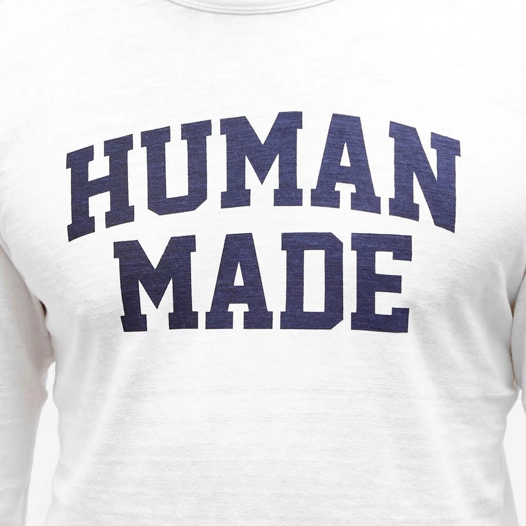 Human Made Human Made Long Sleeve Logo T-Shirt 5