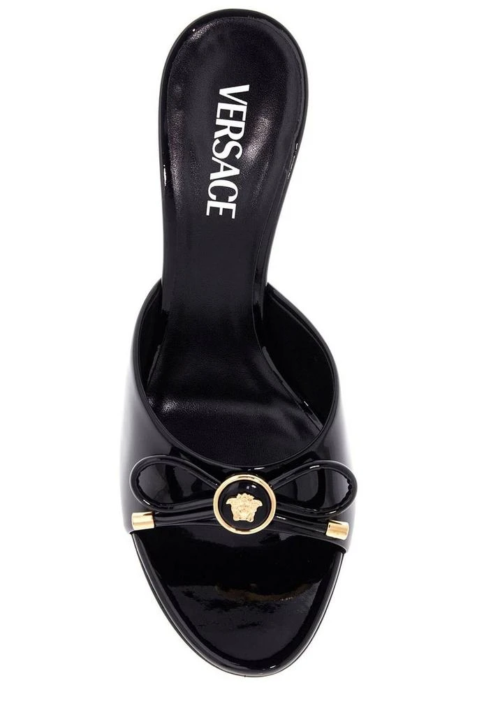 Versace Versace Medusa Bow-Detailed Open-Toe Mules 4