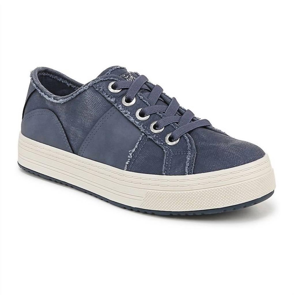 Blowfish Women's Super Smile Slip On Sneakers In Newport Blue
