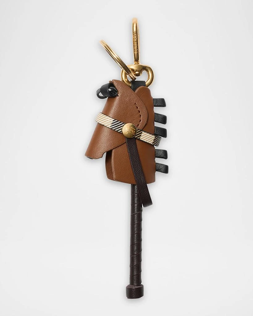 Burberry Hobby Horse Leather Bag Charm