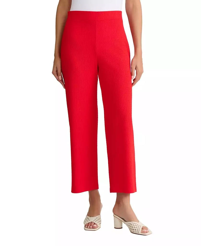 JONES NEW YORK Petite Pull-On Cropped Wide-Leg Pants