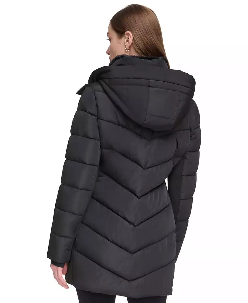 Calvin Klein Women
s Hooded Puffer Coat 5