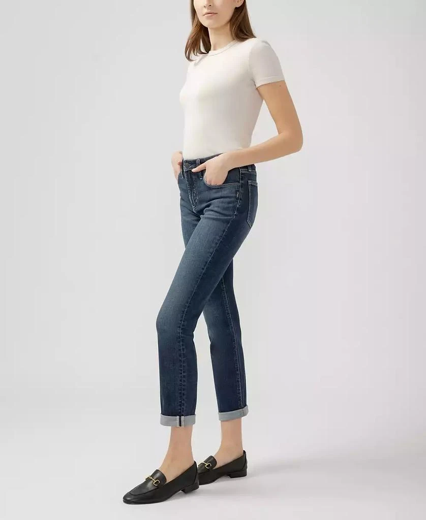 Silver Jeans Co. Women's Beau High Rise Slim Leg Luxe Stretch Jeans 5