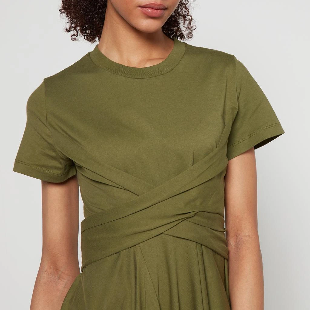 Marques Almeida Cross-Waist Cotton-Jersey T-Shirt Dress 4