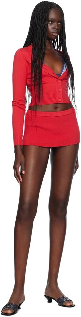Frankies Bikinis Red Danny Cloud Cardigan 4