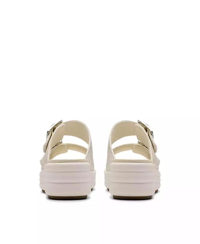 Clarks Cloudsteppers Women's Drift Buckle Slip-On Flat Sandals 3