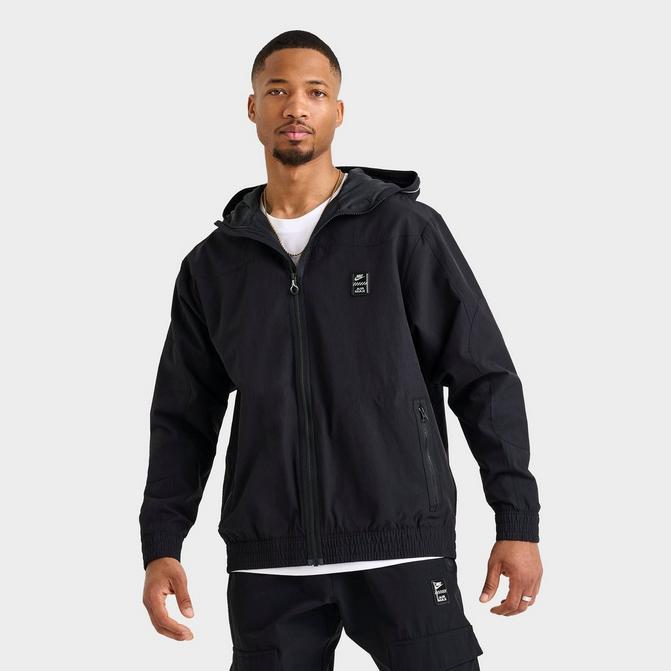 nike air men's hooded lined jacket