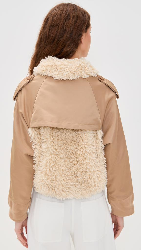 Essentiel Heldin Faux Fur Jacket