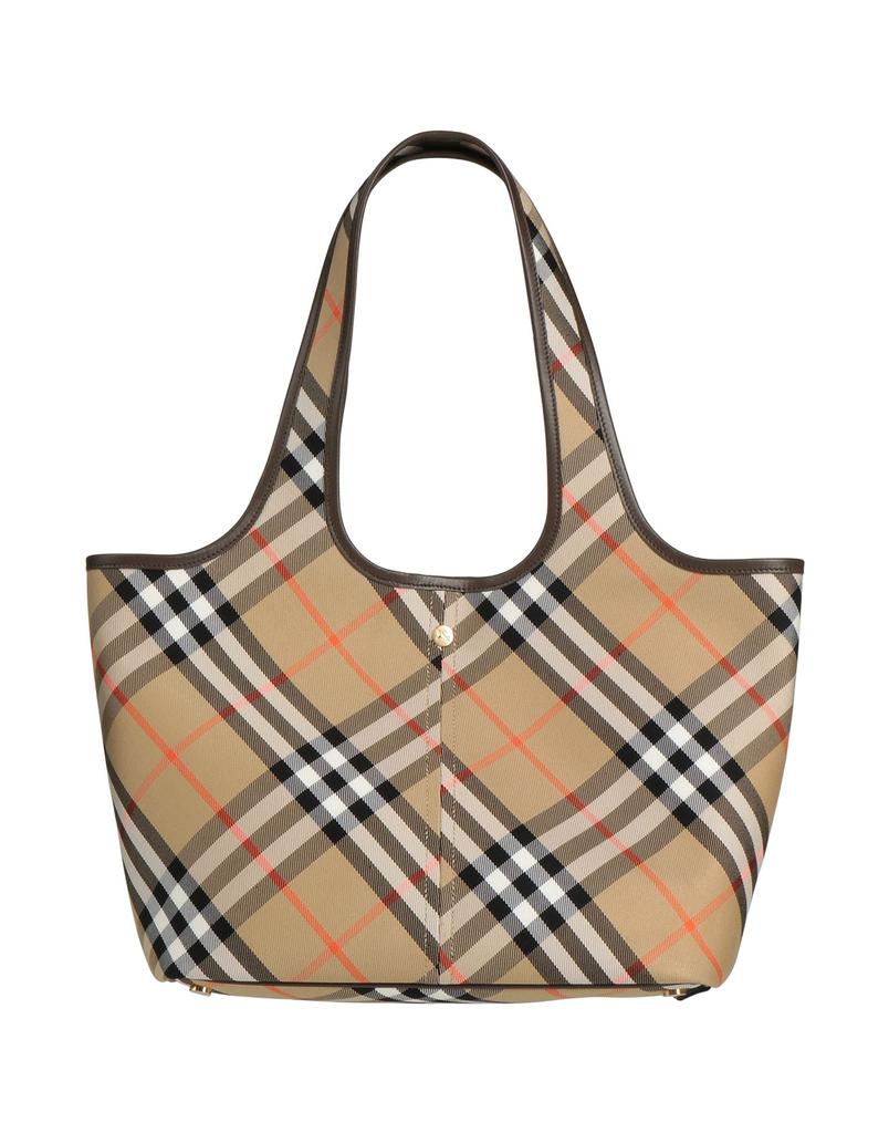 BURBERRY EMBROIDERED FABRIC CHECK MINI HANDBAG