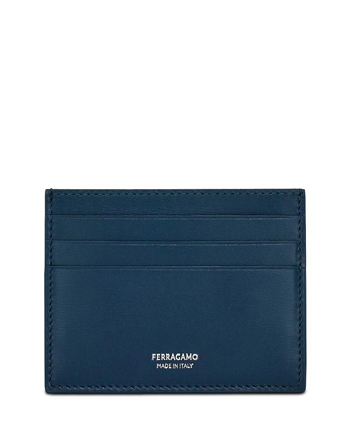 Salvatore Ferragamo Leather Card Holder