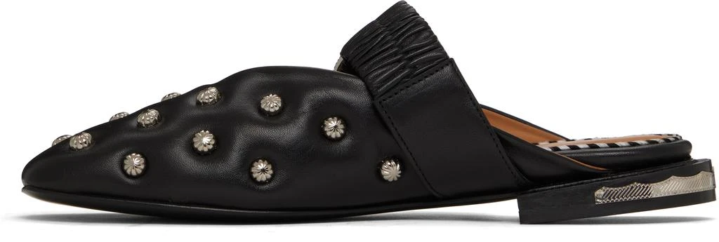 Toga Pulla Black Studded Slippers 3