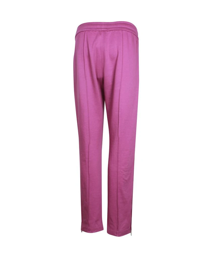 Chanel Floral Lace Detail Sweatpants in Purple Cotton 3