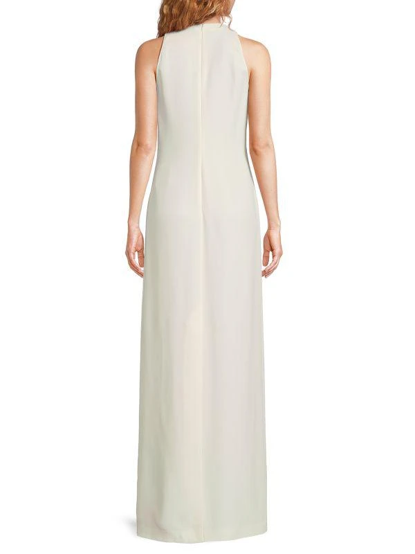 valentino evening dresses sale VALENTINO OFF-WHITE SATIN & TULLE EVENING GOWN 2007
