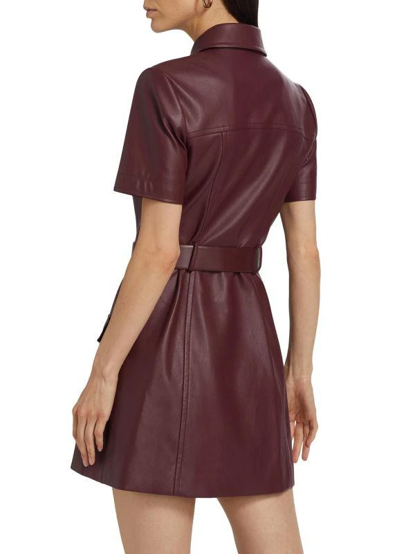 Shop Lydia Faux Leather Belted Minidress on Sale at BeyondStyle  Get 64%  Off Lydia Faux Leather Belted Minidress with Limited-Time Flash Deals,  Exclusive Discounts, and Special Offers. Enjoy Unbeatable Savings on
