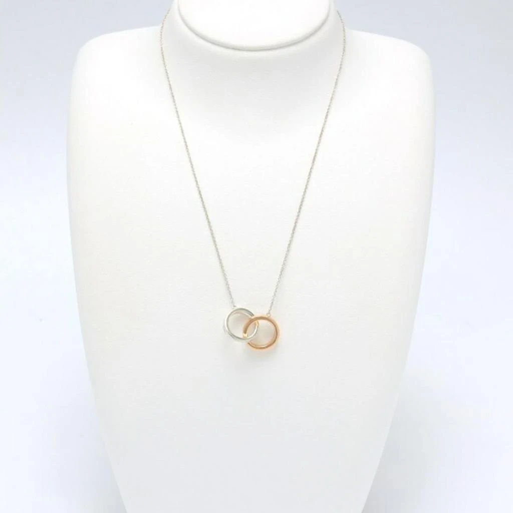 Tiffany 
Co. pink gold pink gold (18K) 925 Sterling Pendant Necklace (Pre-Owned) 2