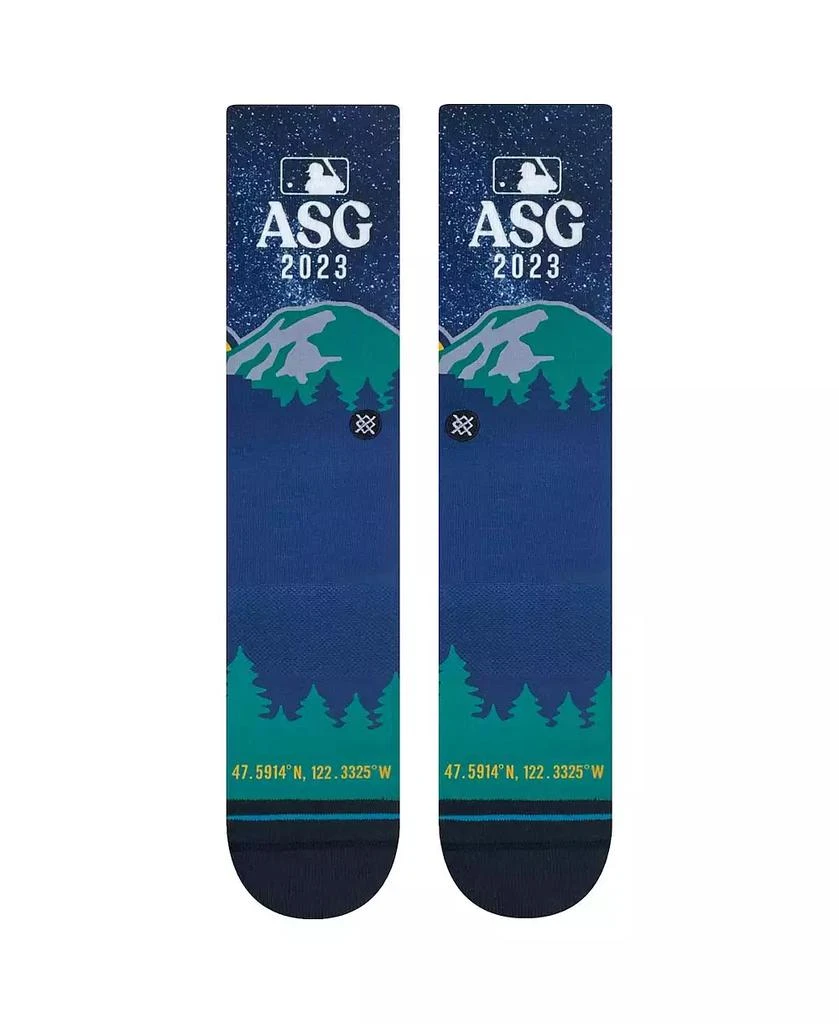 Stance Men's Navy 2023 MLB All-Star Game Home Run Derby Galaxy Crew Socks 3