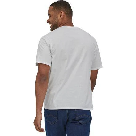 Patagonia Line Logo Ridge Stripe Organic Pocket T-Shirt - Men's 4