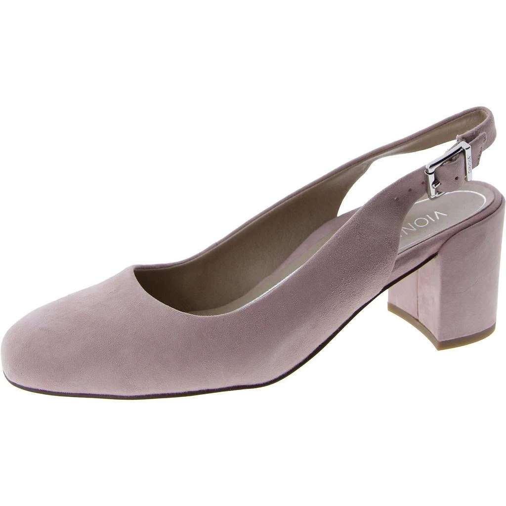VIONIC Nareen Womens Suede Slingback Pumps 6