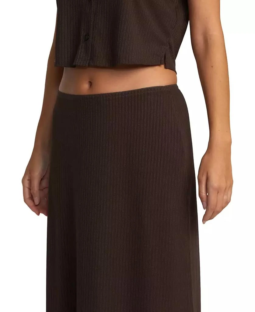 RVCA Juniors' Jenni Ribbed Midi Skirt 4