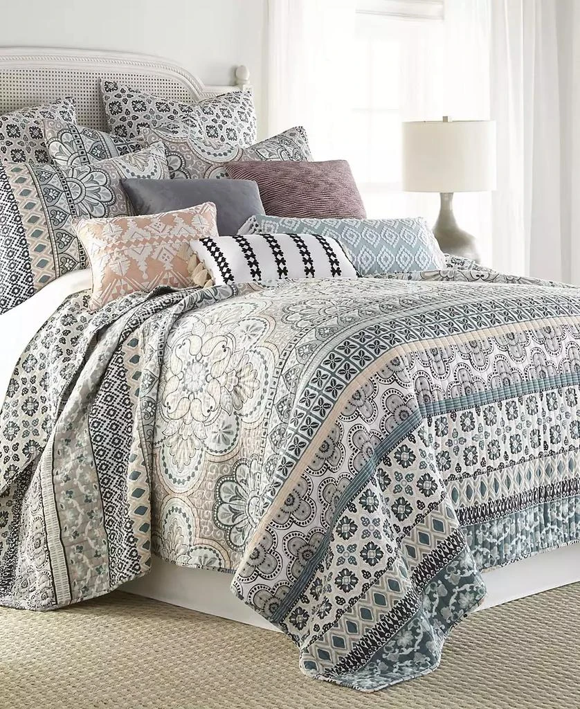 Levtex Addie Mediterranean Medallion Quilt Set
