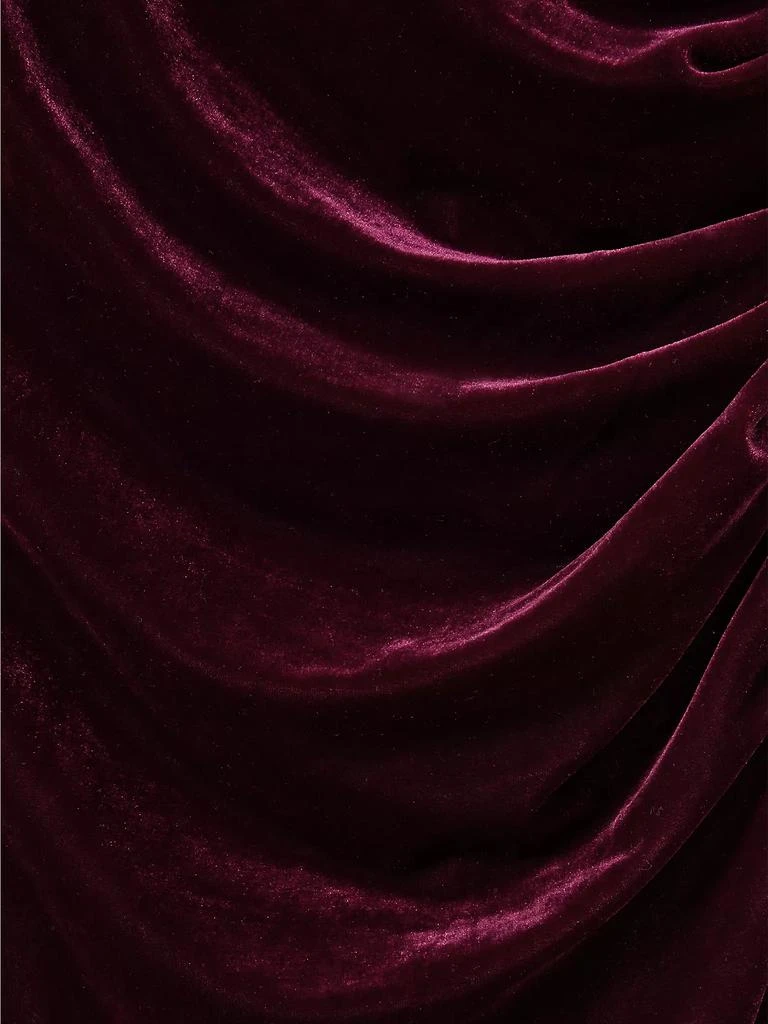 REISS Brooke Stretch Velvet Maxi Dress 4