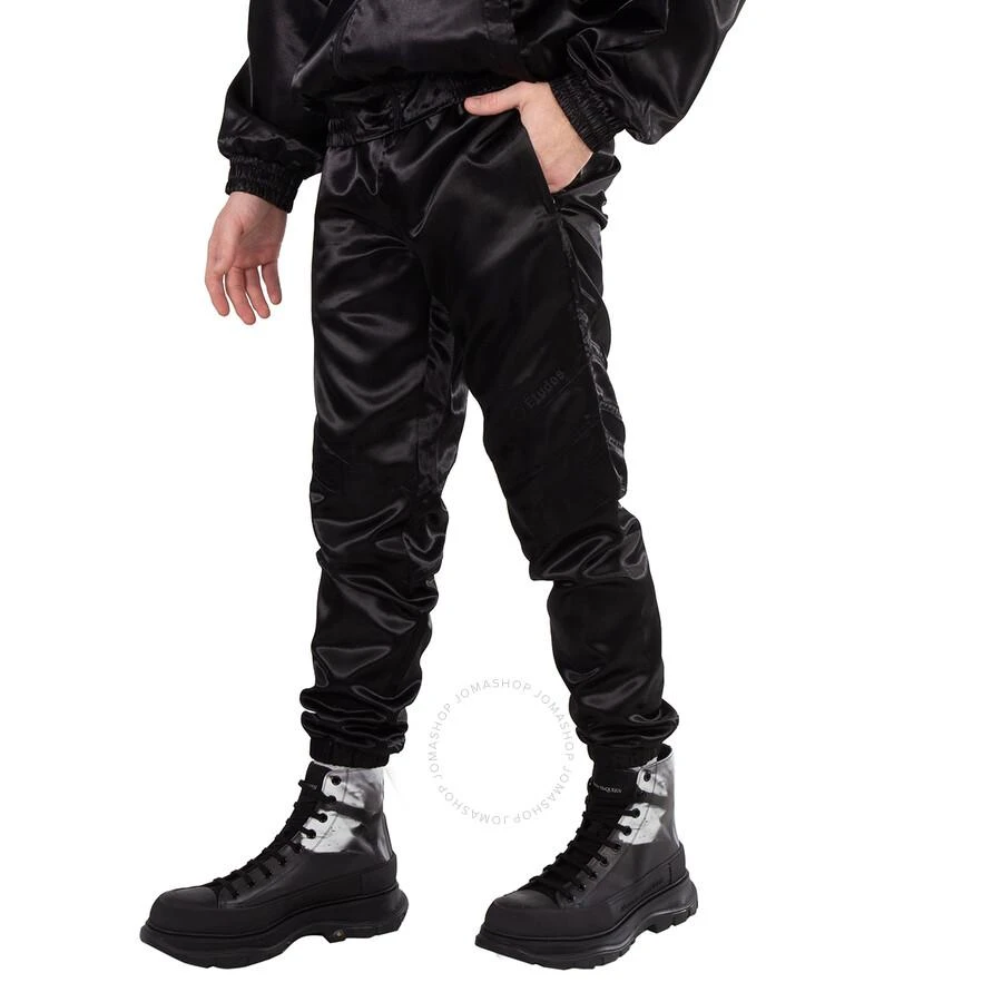 Etudes Black Tour Satin-Finish Trousers 2