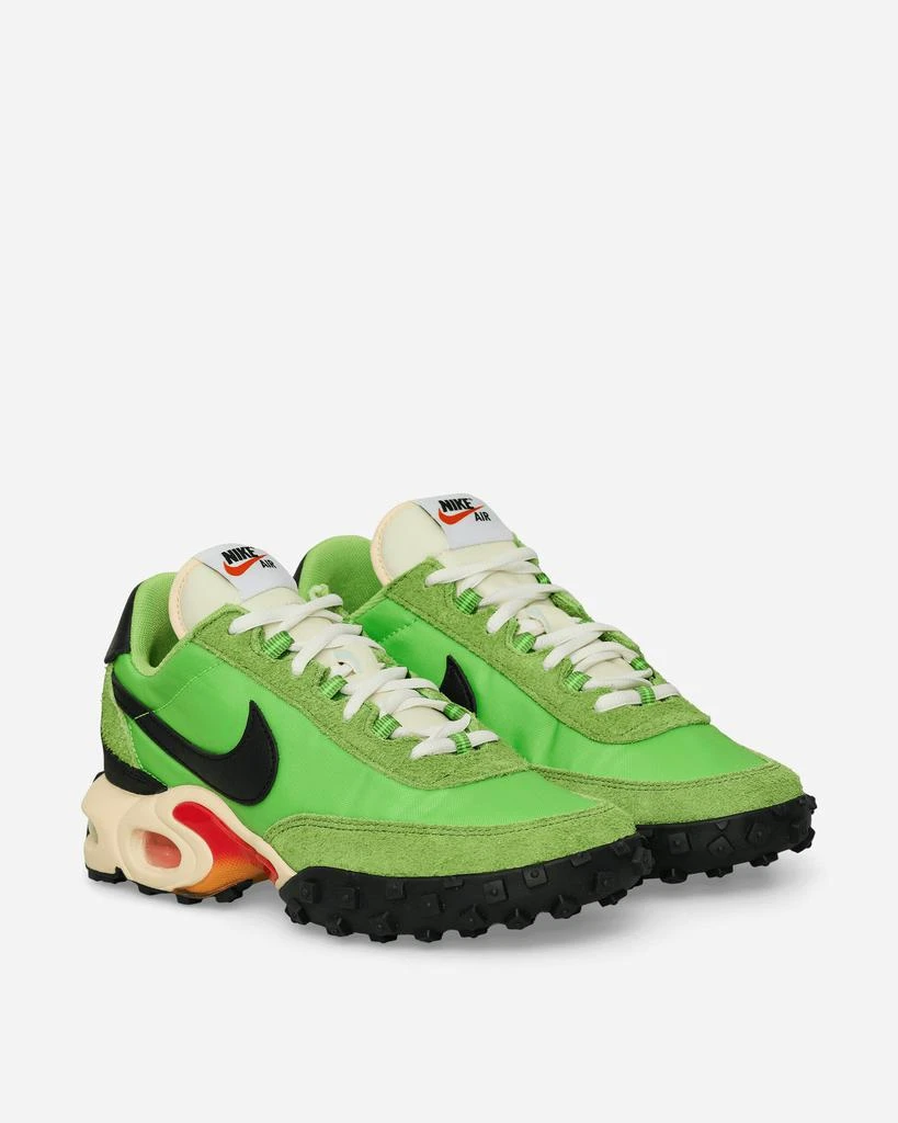 NIKE Air Max Waffle Sneakers Action Green / Black 2