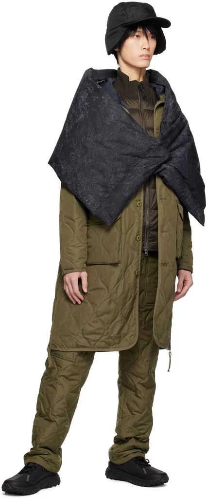 TEMPLA Black Down Adhara Scarf 3