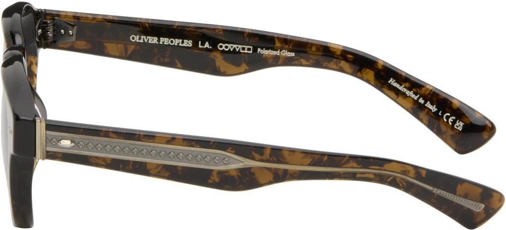 Oliver Peoples Brown Maysen Sunglasses 3