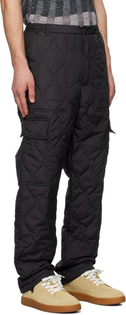 Taion Black Military Down Cargo Pants 2