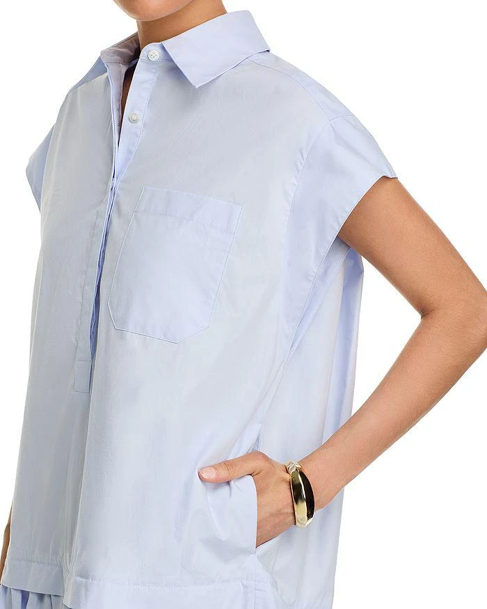 A.L.C. Women's Brock Cotton Mini Dress in Acqua, Size S A.L.C. Women's Brock Cotton Mini Dress in Acqua, Size S
