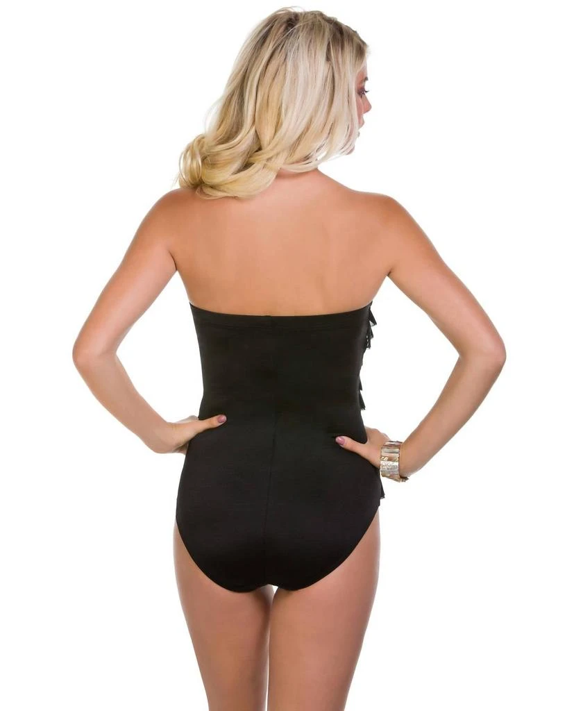 Magicsuit Leah Bandeau Underwire One Piece Swimsuit In Black 2