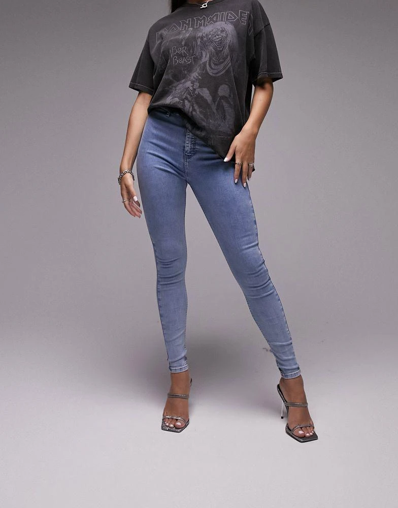 Topshop Hourglass Topshop Hourglass Joni high rise super skinny jean in bleach 5
