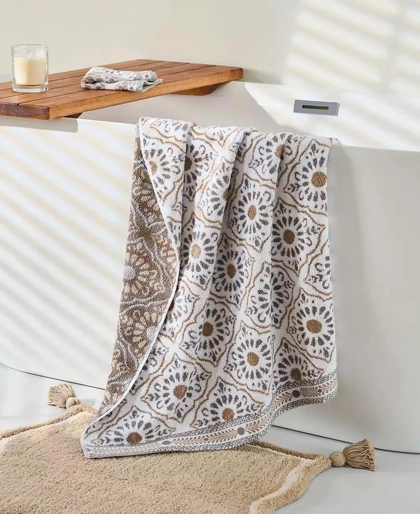 John Robshaw Rangila Cotton Bath Towel, 54" x 32" 4