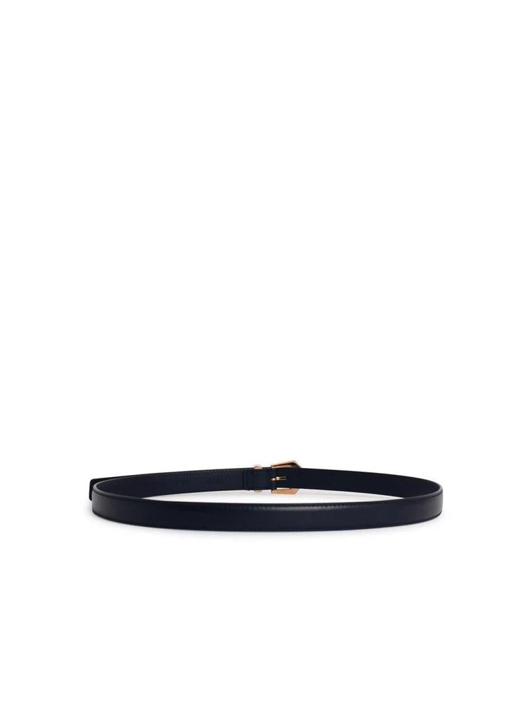 Versace Versace Black Leather Belt 1
