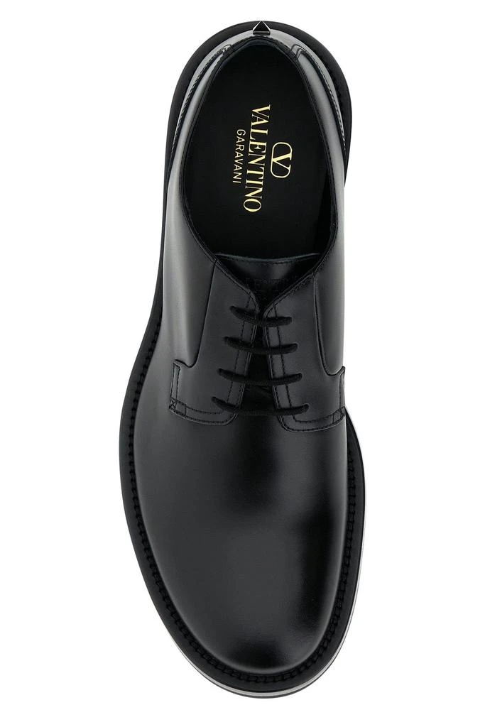 Valentino Black leather lace-up shoes 3