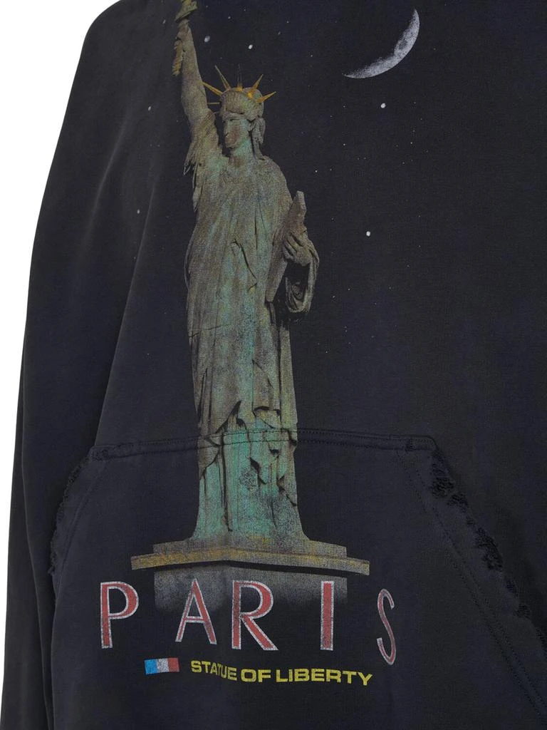 Balenciaga Paris Liberty Cotton Sweatshirt Hoodie 4